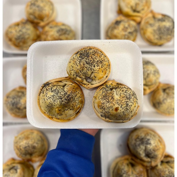 Empanadas de merluza y calabaza